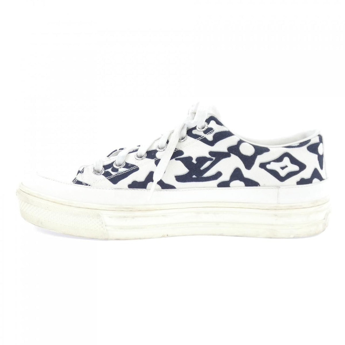 Louis Vuitton Urs Fischer Sneakers White Black — view 2