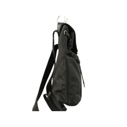 Gucci GG Canvas Backpack Black — view 3