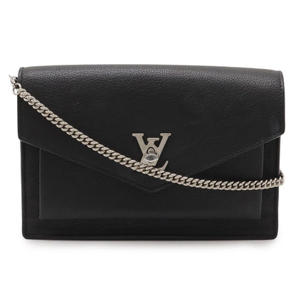 Louis Vuitton Pochette Locksmith Chain Clutch 2-Way Shoulder Bag