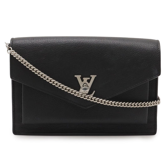 Louis Vuitton Pochette Locksmith Chain Clutch 2-Way Shoulder Bag