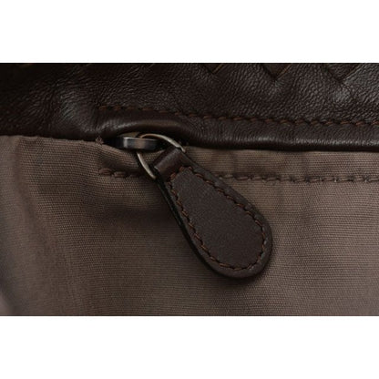 Bottega Veneta A4 Size Tote Bag Intrecciato Leather Dark — view 9