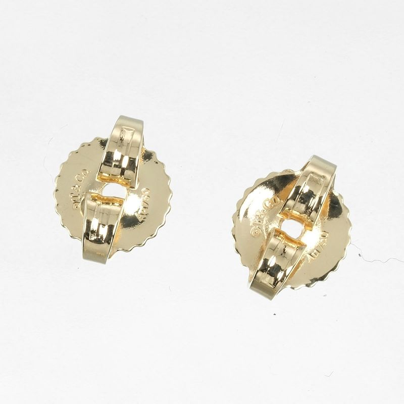 Tiffany & Co T One Hoop 18K Yellow Gold Ladies 8.1g Earrings