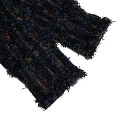 Chanel Coat Size 38 M Women's P27752 Black X Red X Multi Long Sleeves/ Collarles