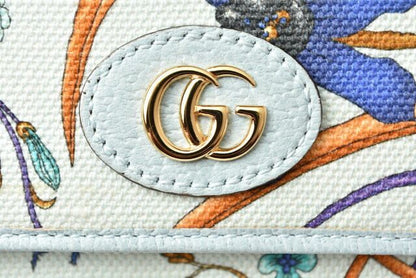 Gucci Document Case Small Bag Clutch Bag Gucci Folded Wallet Flora Limited