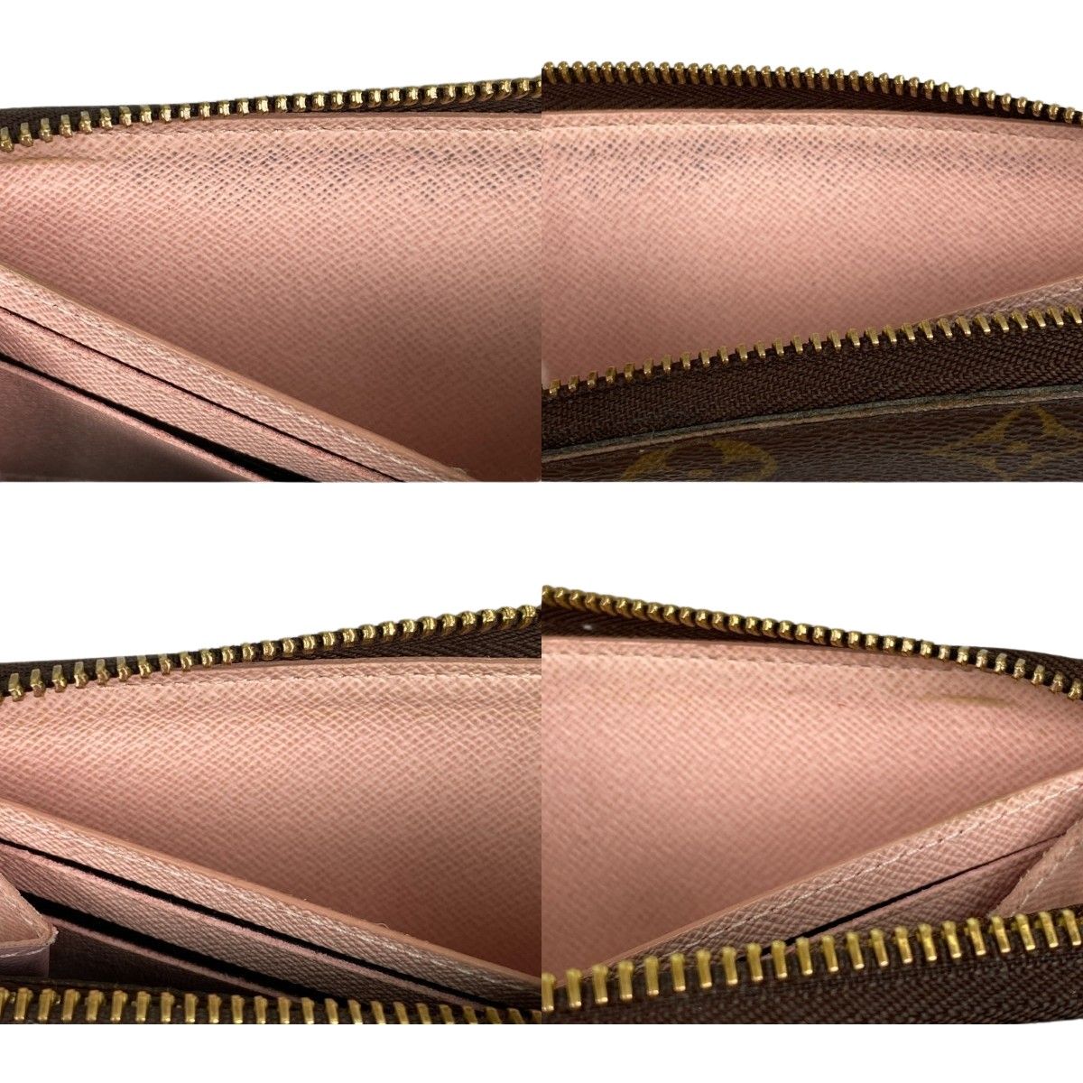 Louis Vuitton Monogram Portefeuille ･clemence Round Zipper Long Wallet M61298