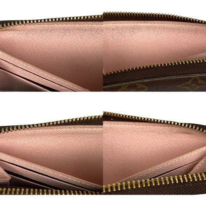 Louis Vuitton Monogram Portefeuille ･clemence Round Zipper Long Wallet M61298