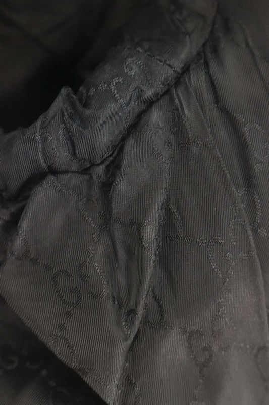 Gucci 255455 Z4373 Peaked Lapel Double Jacket Men's 46