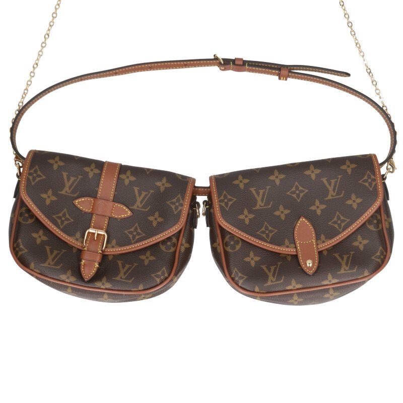 Louis Vuitton M26592 Duo BB Monogram Shoulder Bag Men's BB