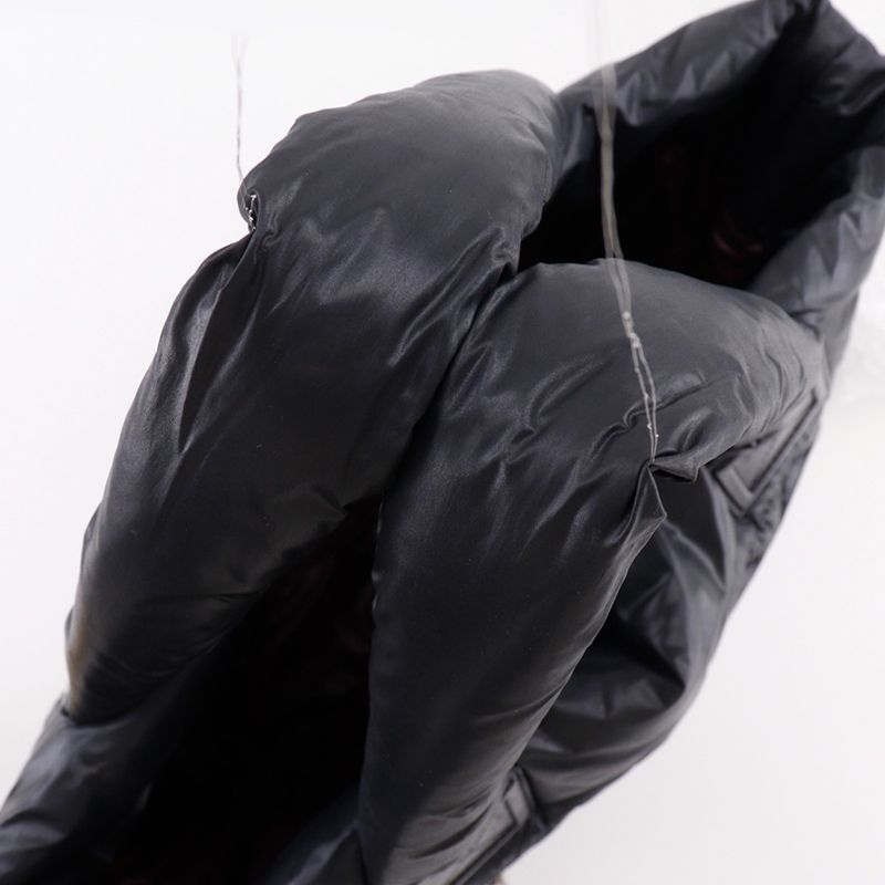 Chanel Coco Cocoon Small Tote Reversible A48610 Nylon Black Ladies Handbag