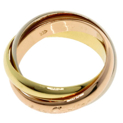 Cartier Trinity #49 Ring 18K Yellow Gold 18K White Gold 18K Pink Gold Ladies