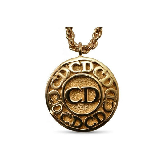 Christian Dior Necklace Vintage CD Logo