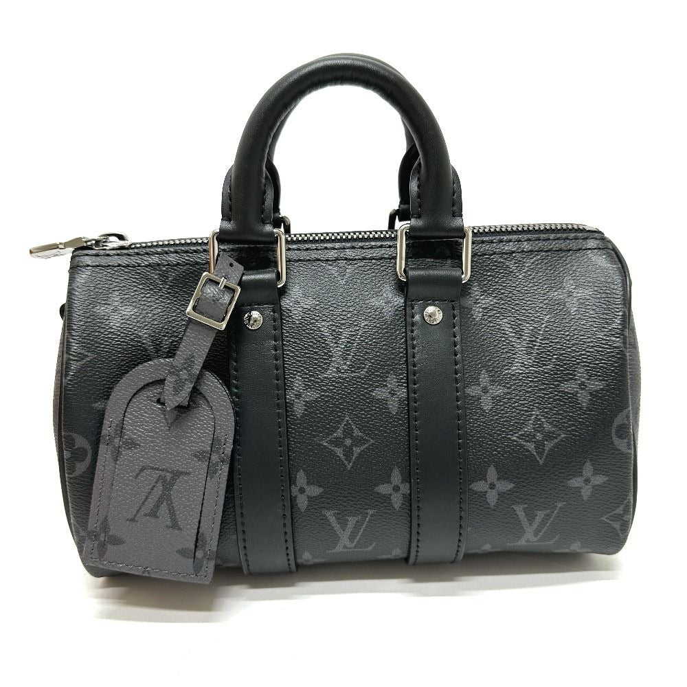 Louis Vuitton Shoulder Bag Keepall Bandouliere 25 Monogram Eclipse
