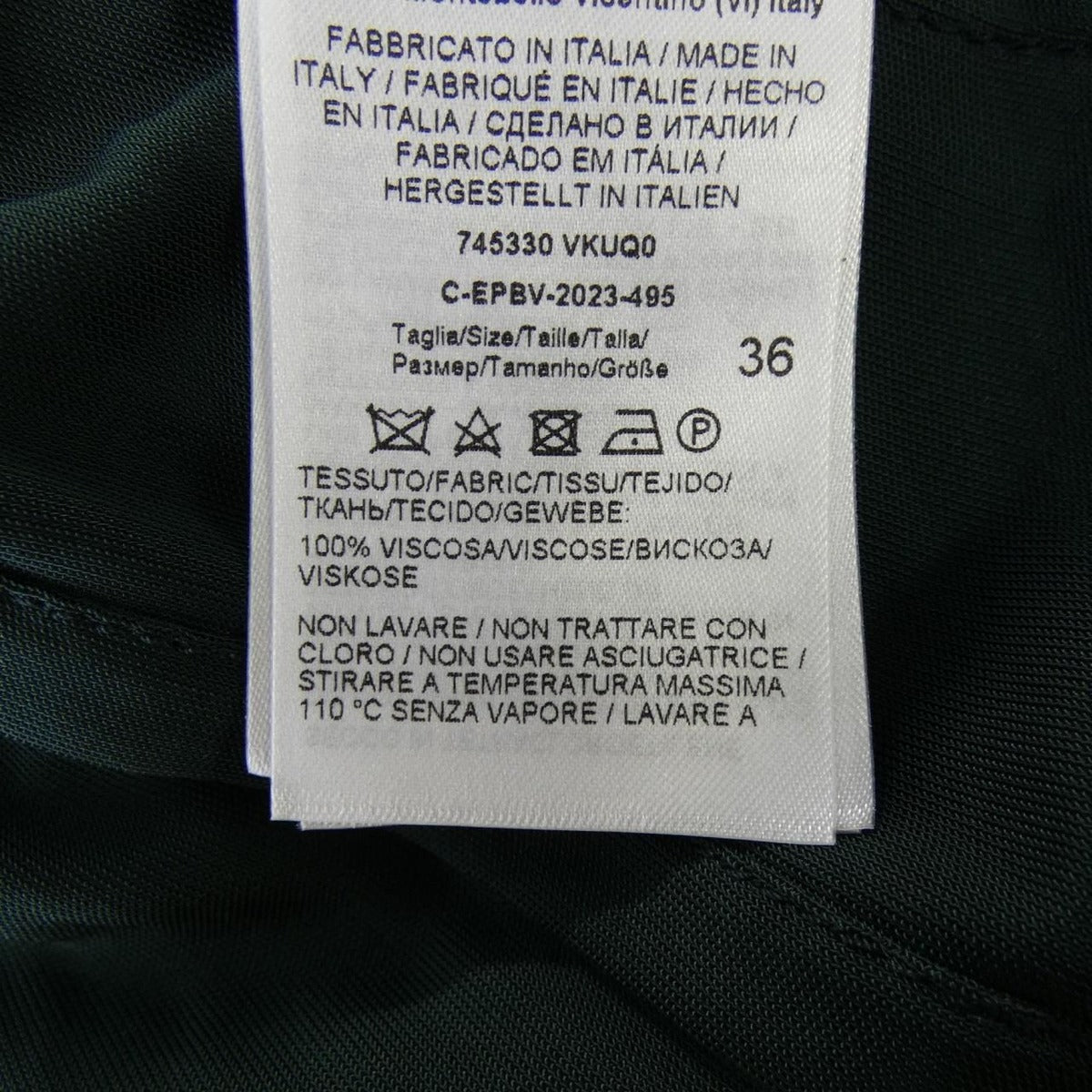 Bottega Veneta Dress Green 36 — view 3