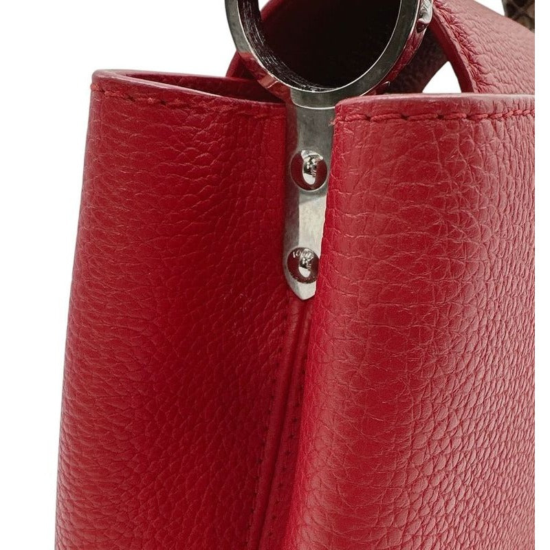 Louis Vuitton Capucines BB Shoulder Bag Taurillon Leather 1818 — view 12