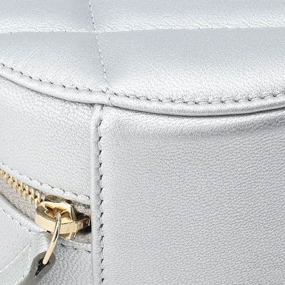 Chanel Shoulder Bag Tote Bag Chanel 19 Matelasse Chain Shoulder Lambskin Silver