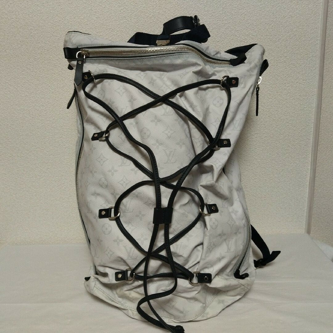 Louis Vuitton Monogram White Ultralight Backpack XL