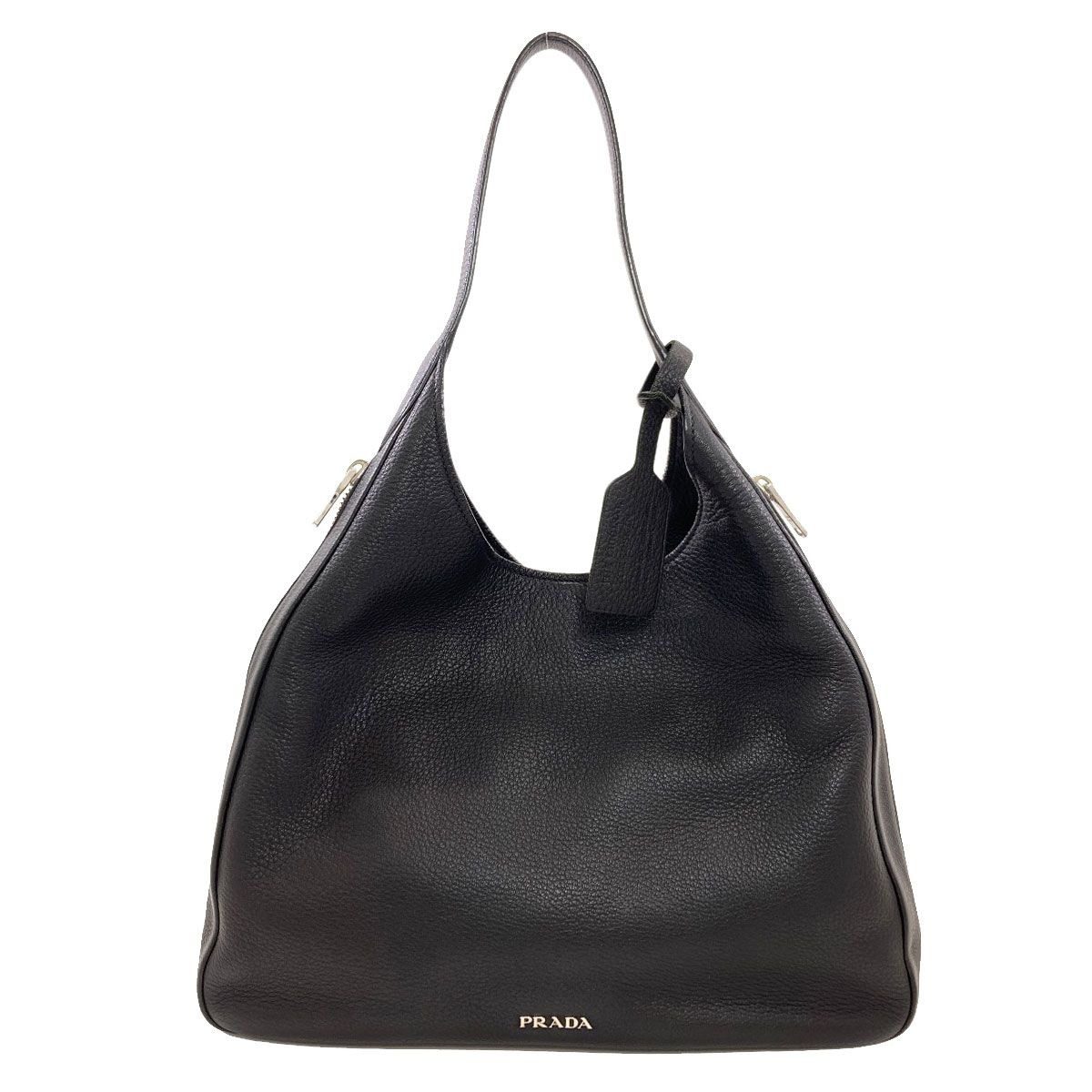 Prada Hobo Shoulder Bag Calf