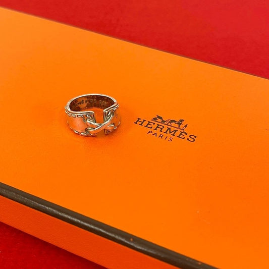 Hermes Mexico Ring Silver 925 No 9 Accessories Small Items