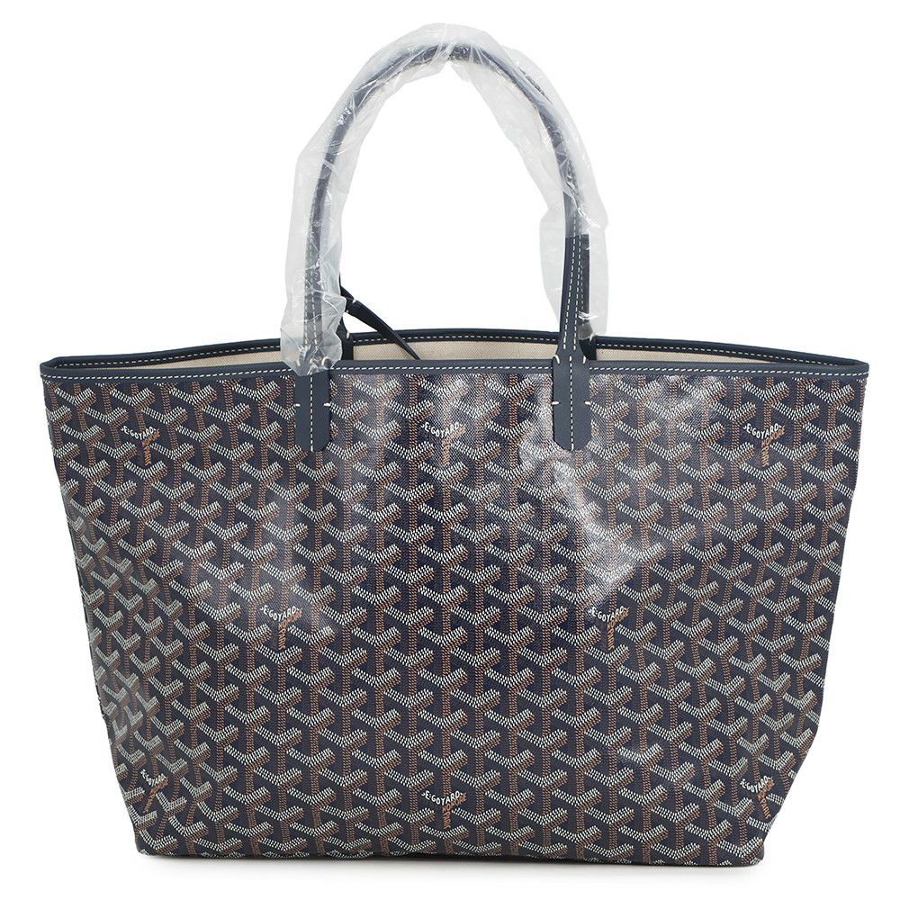 Goyard Tote Saint Louis PM Herringbone with Pouch