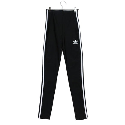 Balenciaga Adidas Pants Stretch Leggings 34 XS Black