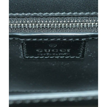Gucci Shoulder Bag Leather Black — view 5