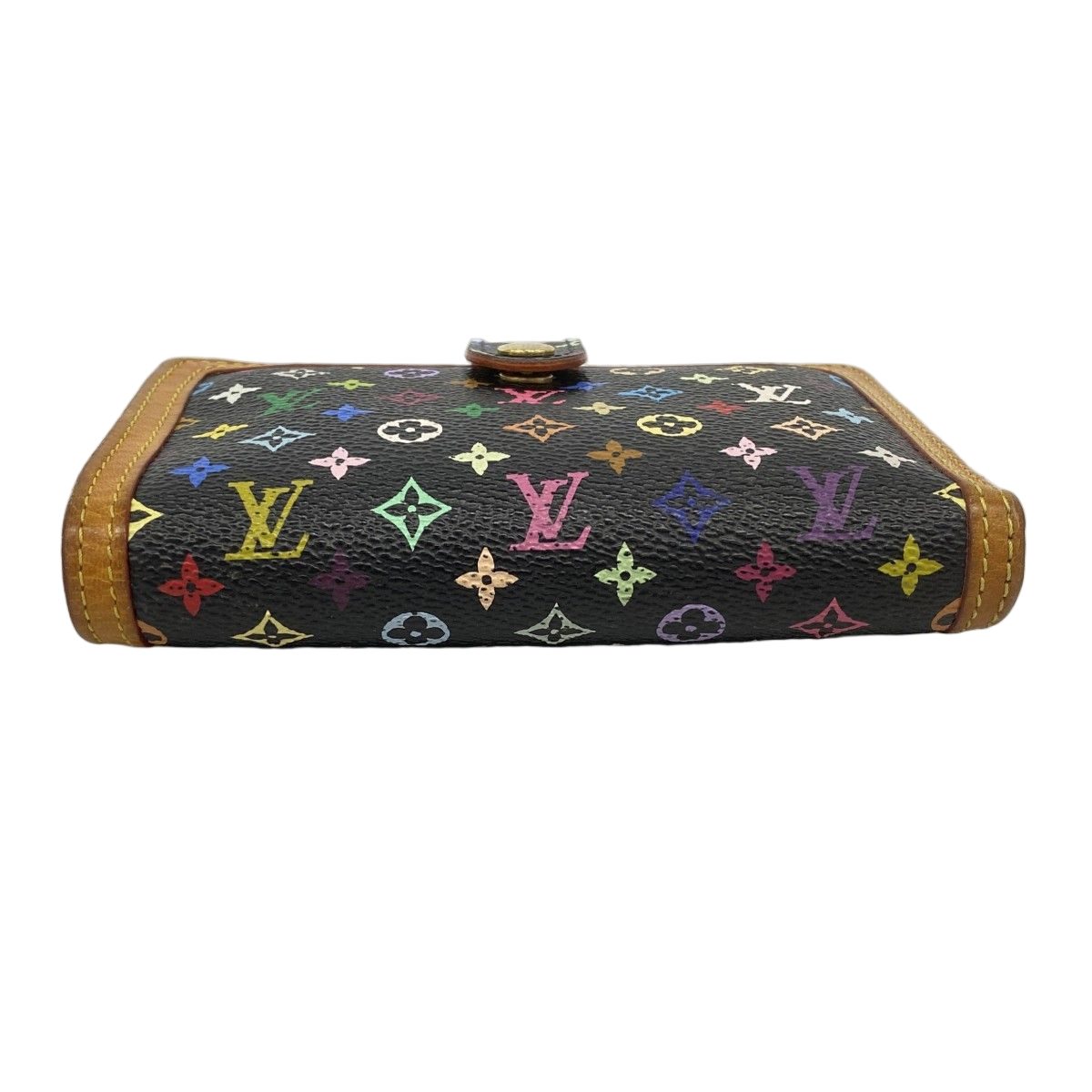 Louis Vuitton Wallet Monogram Multicolor Portefeuille Viennois Noir — view 2