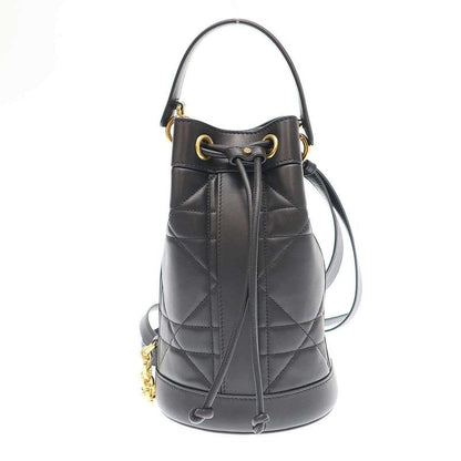 Christian Dior 24ss Backpack Small Maxi Cannage Calfskin M3350uhow_m900 Black