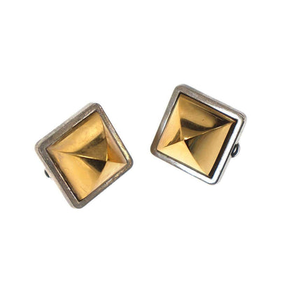 Hermes Medall Studs Earrings Set Gold Silver