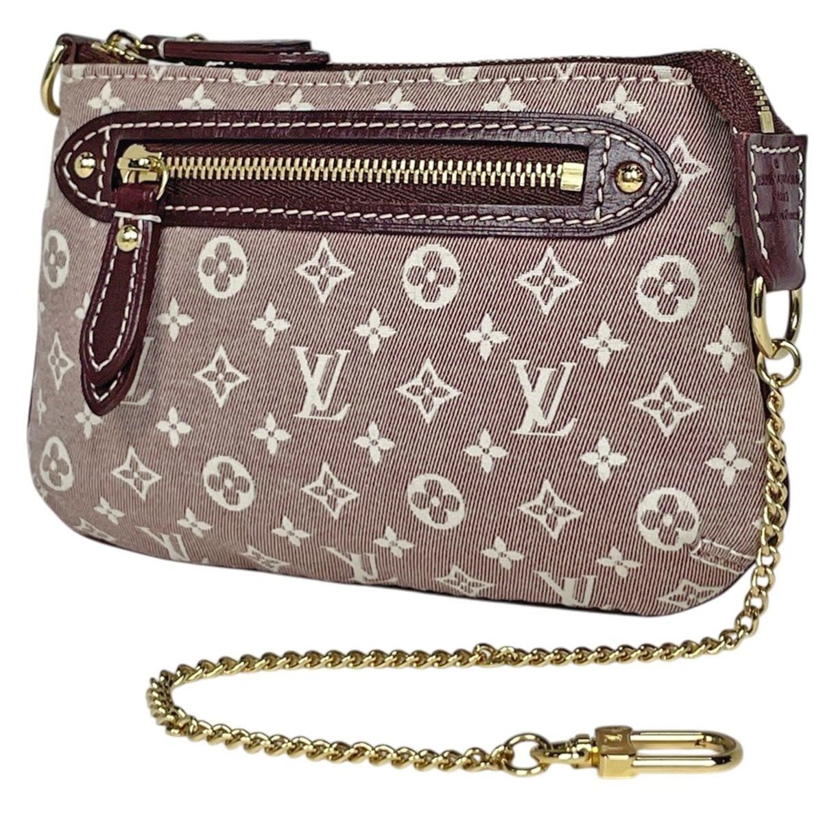 Louis Vuitton Mini Pochette Pouch Monogram Idylle Sepia