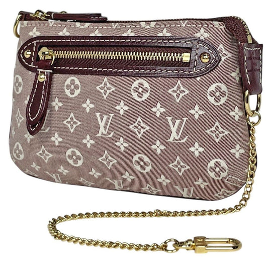 Louis Vuitton Mini Pochette Pouch Monogram Idylle Sepia