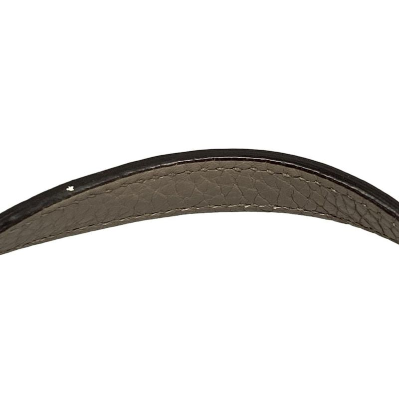 Gucci Handbag Bamboo Daily 370830 Gray Leather