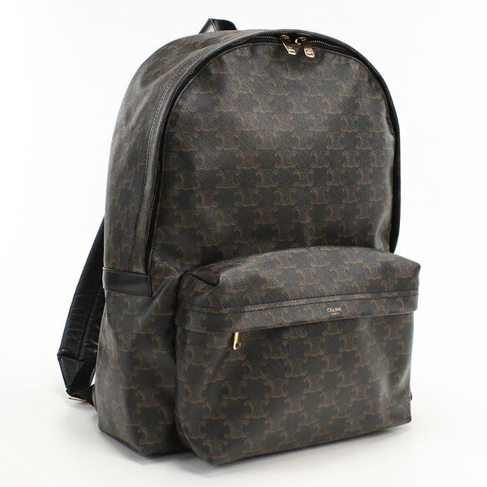 Celine Backpack Triomphe Canvas