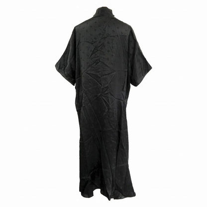 23ss Balenciaga Logo Allover Asymmetrical Shirt Dress Size M 725717 Tn005 Women