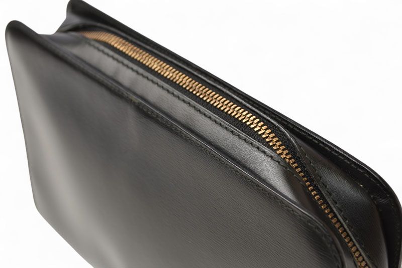 Cartier Clutch Bag Pasha Line Cartier Vintage Men's Second Bag L1000208 Leather