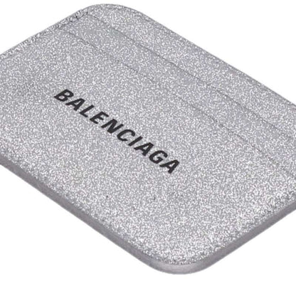 Balenciaga 593812 Logo Glitter Card Case For Men