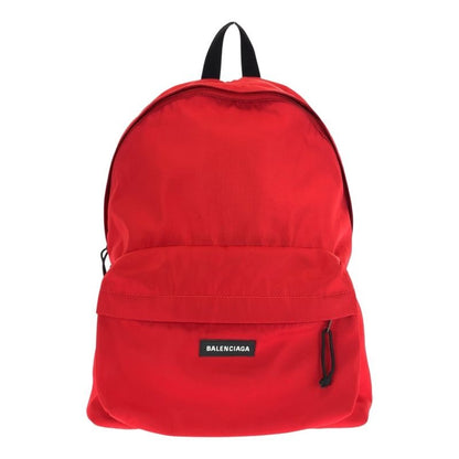 Balenciaga Explorer Red Black Nylon Backpack Daypack