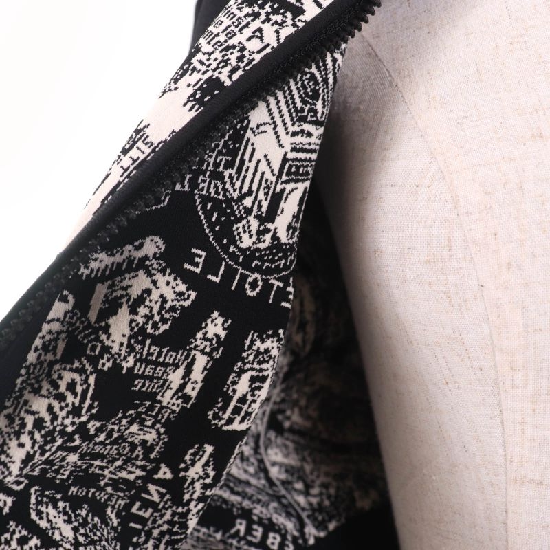 Christian DIOR 23AW 324v50am505 Plan De Paris Cropped Raglan Sleeve Bomber