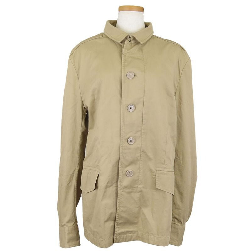 Yves Saint Laurent Other Outerwear 46 Cotton Beige Coat Apparel Men