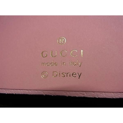 Gucci Disney Collaboration Daisy GG Pattern Leather Notebook Brown — view 4