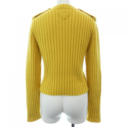 Prada Knit Top Cashmere Yellow — view 2
