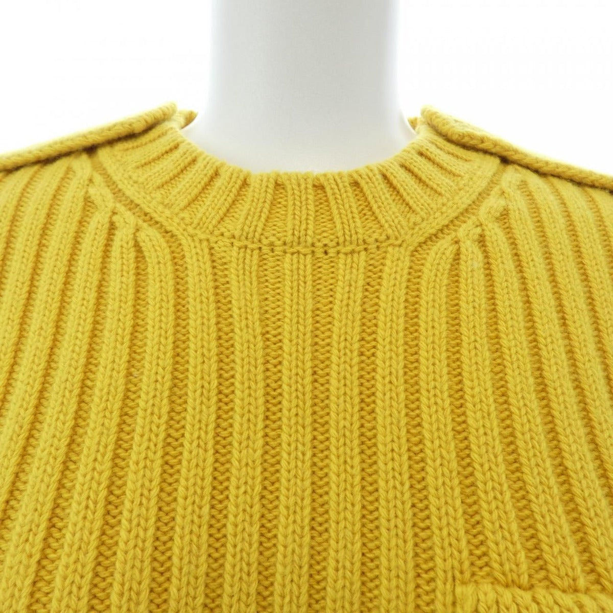 Prada Knit Top Cashmere Yellow — view 5