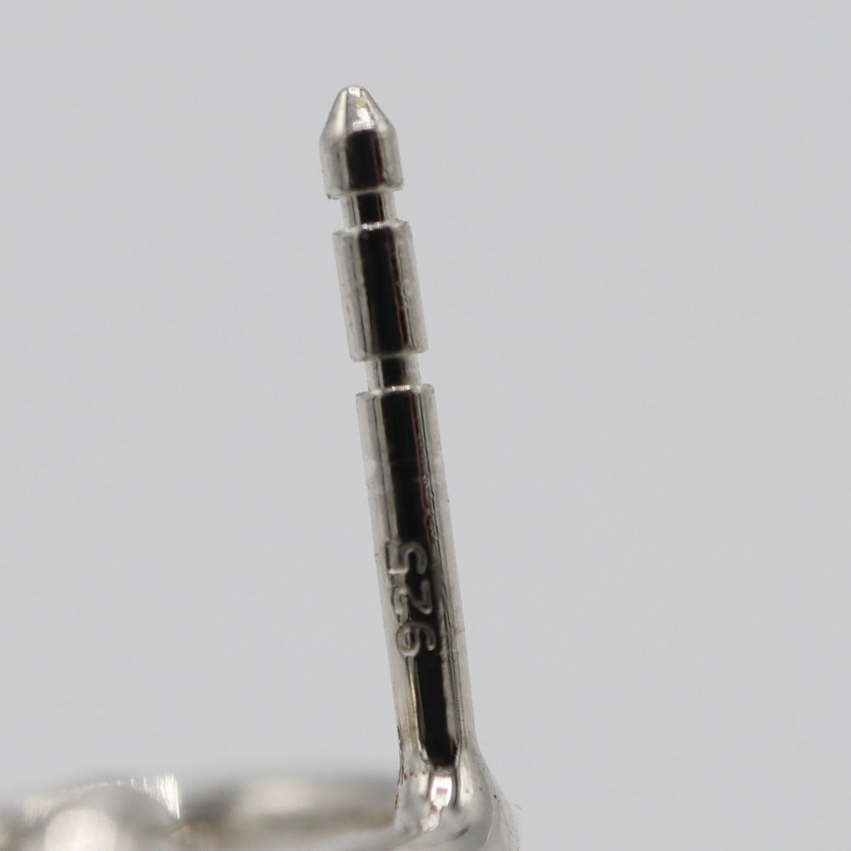 Hermes Earrings Loop MM 925 Sterling Silver Box Bag — view 5