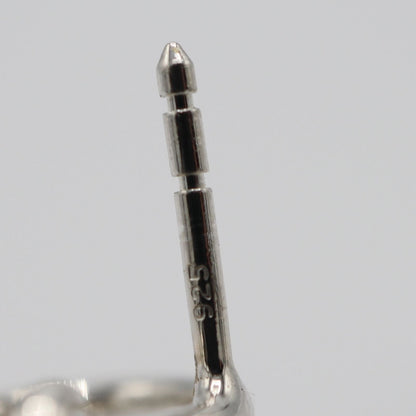 Hermes Earrings Loop MM 925 Sterling Silver Box Bag — view 5