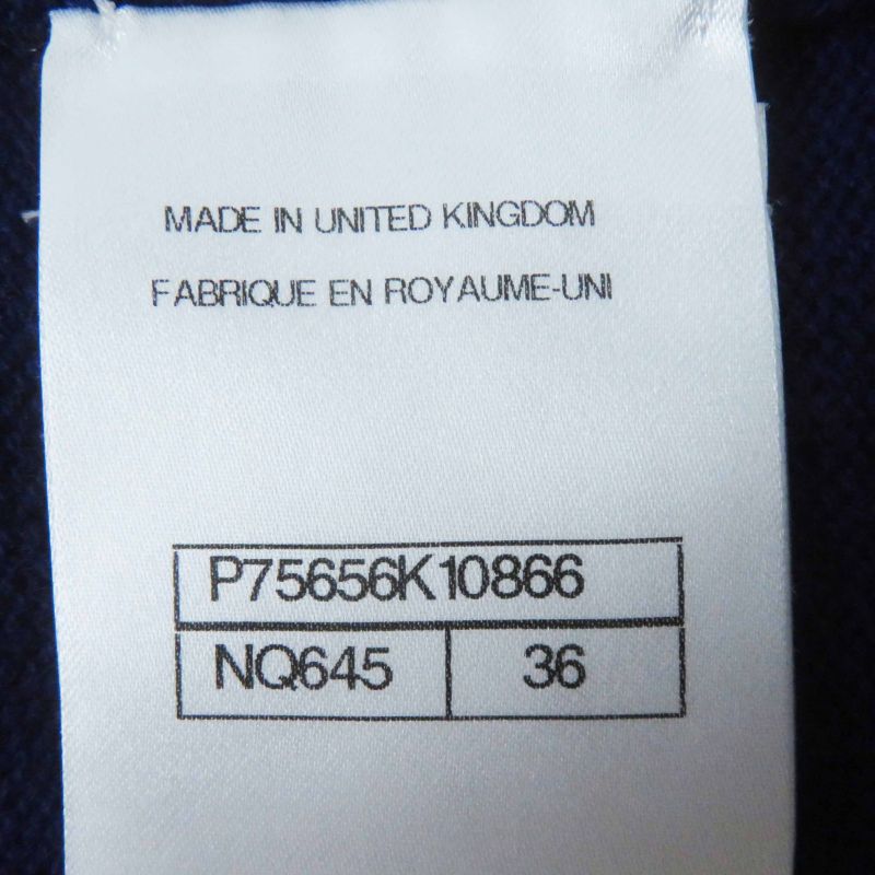 CHANEL 23AW P75656 100% Cashmere Bicolor Long Knit Cardigan With Rhinestone