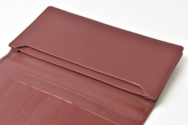 Cartier Wallets Men's Cartier Long Wallet Leather Must De Cartier Bordeaux