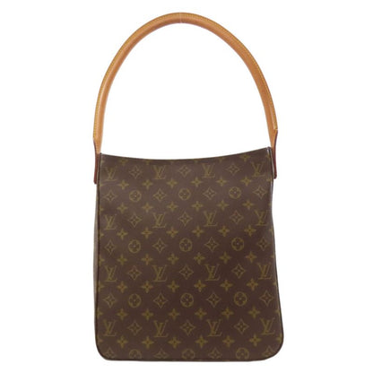 Louis Vuitton M51145 Looping GM Shoulder Bag Monogram Canvas Women