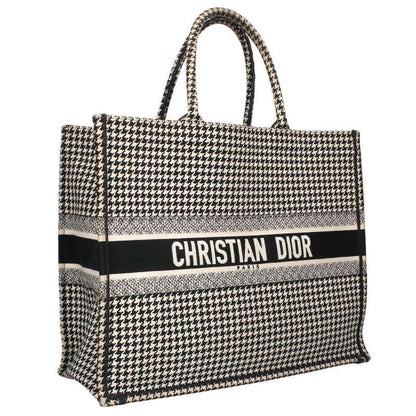 Dior BOOK TOTE Book Tote Staggered Embroidery Logo Tote Bag Men's L