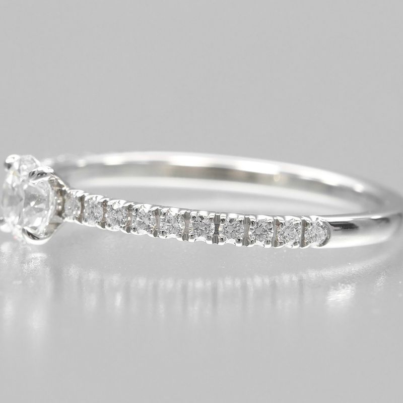 Cartier Etancel De Cartier Pt950platinum And Diamonds Size 7 Ladies 1.7g Ring