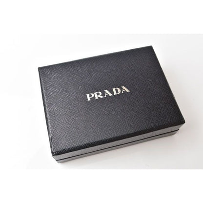 Prada Outlet Key Case Holder 2 M0025 Saffiano Corner Shape Push — view 9