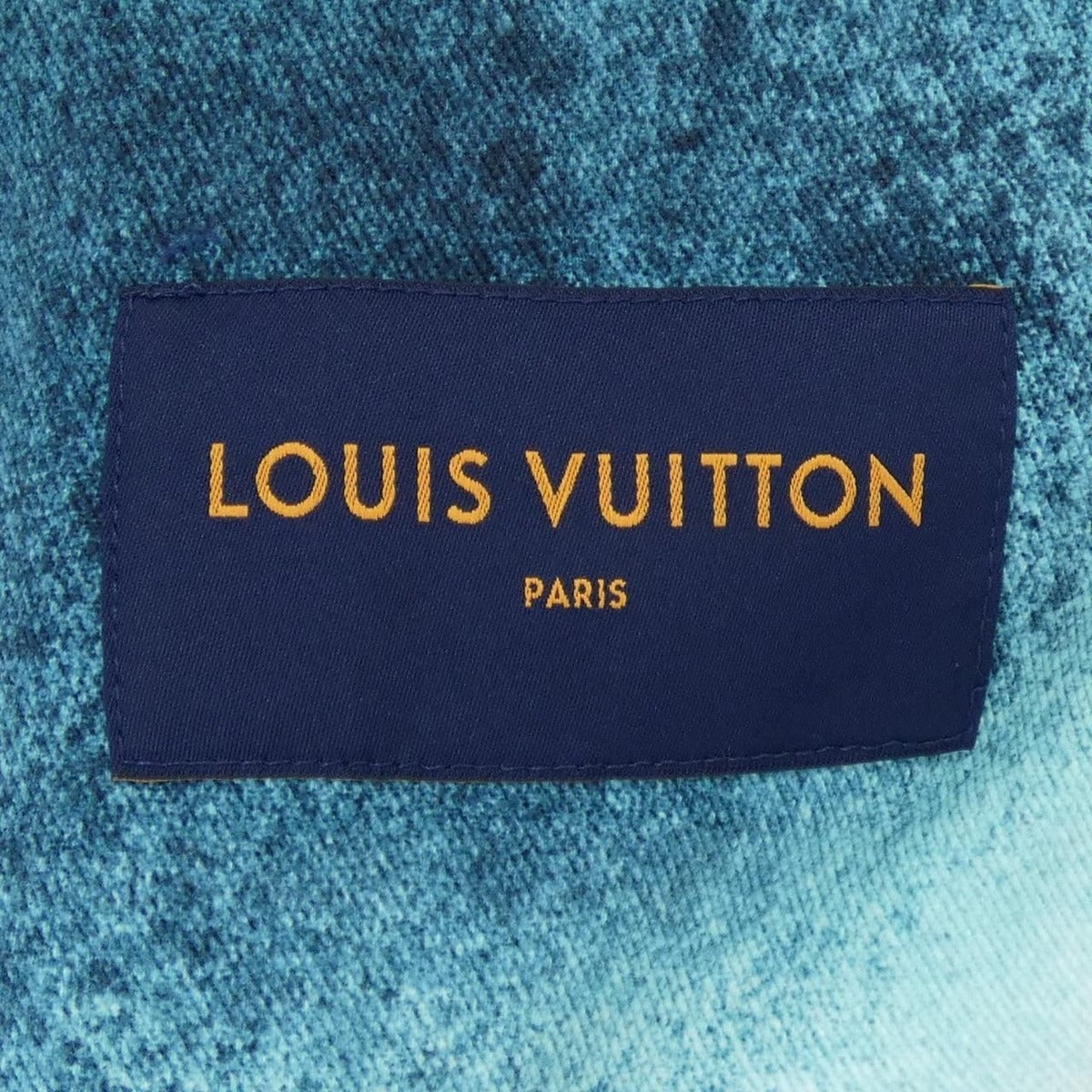 Louis Vuitton LV Spray Denim Jacket White Blue — view 5